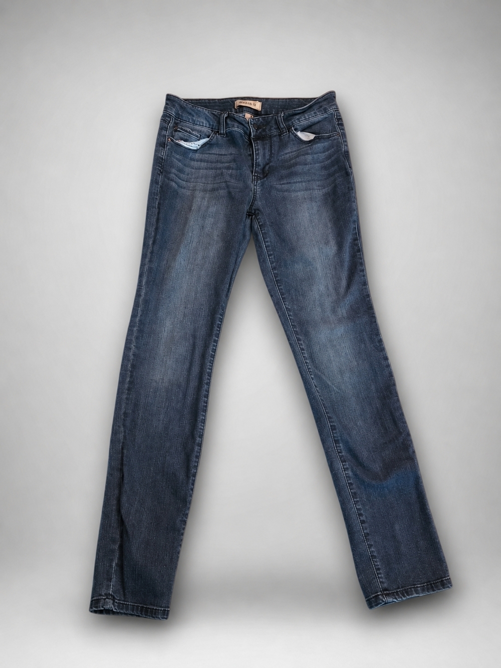 Blue Spice Women's Dark Indigo Straight-Leg Jeans